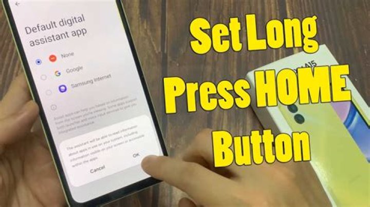 How do I get rid of the long press Home button on Google assistant?