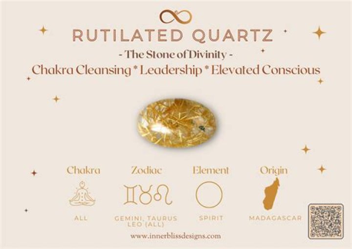 What chakra is rutilated quartz?
