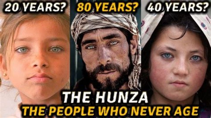 What do the Hunzas eat?